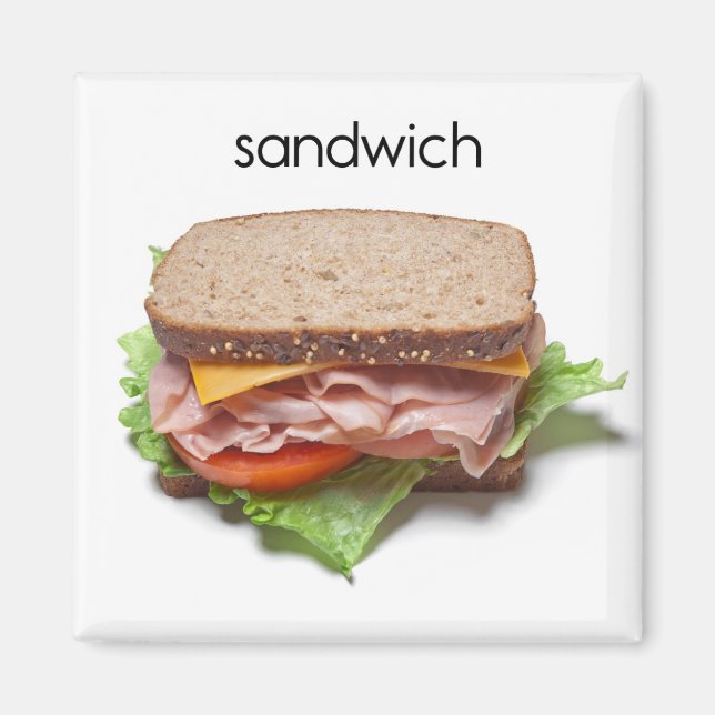Sandwich-kylskåp, magnet (Framsidan)