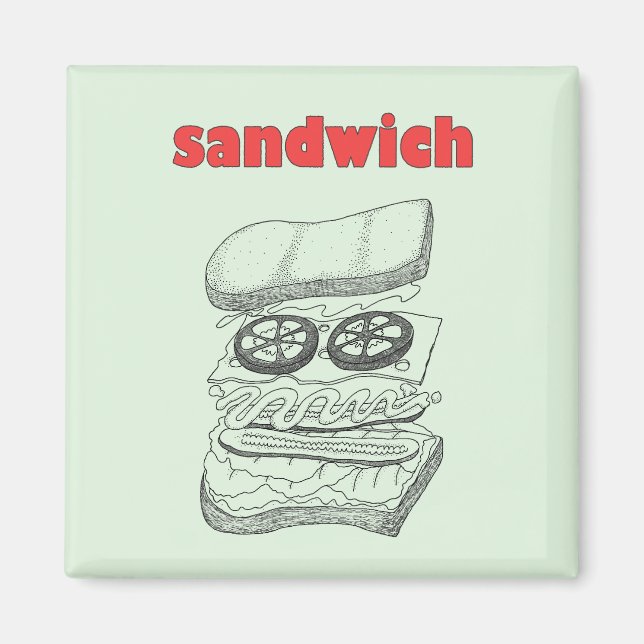 Sandwich Magnet (Framsidan)