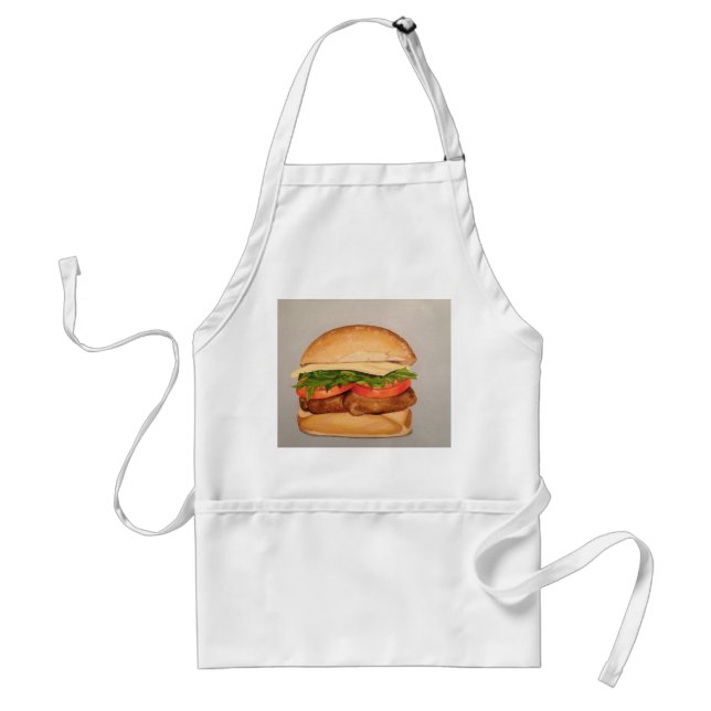 Sandwich Painting Apron Förkläde (Framsidan)