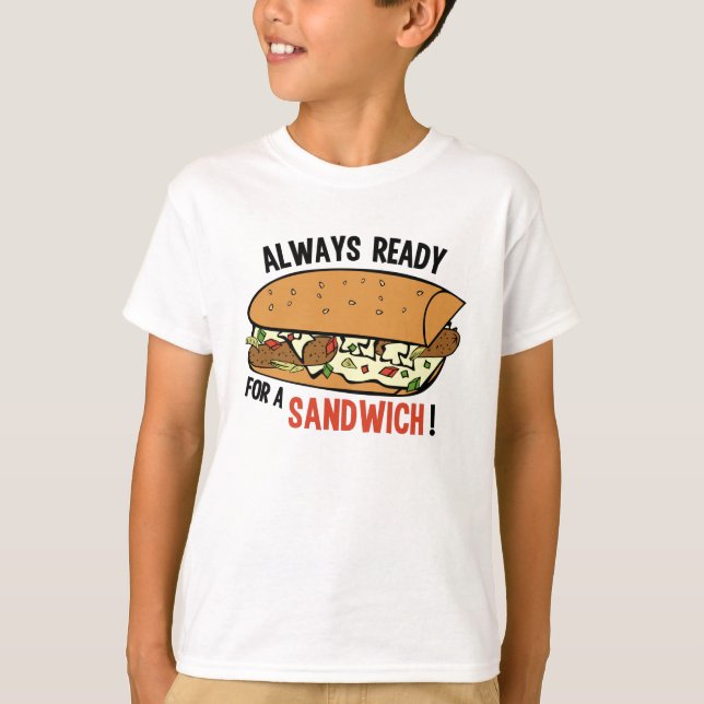 Sandwich-skjortor och jacka tee (Framsida)