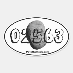 Sandwich Sticker Ovalt Klistermärke