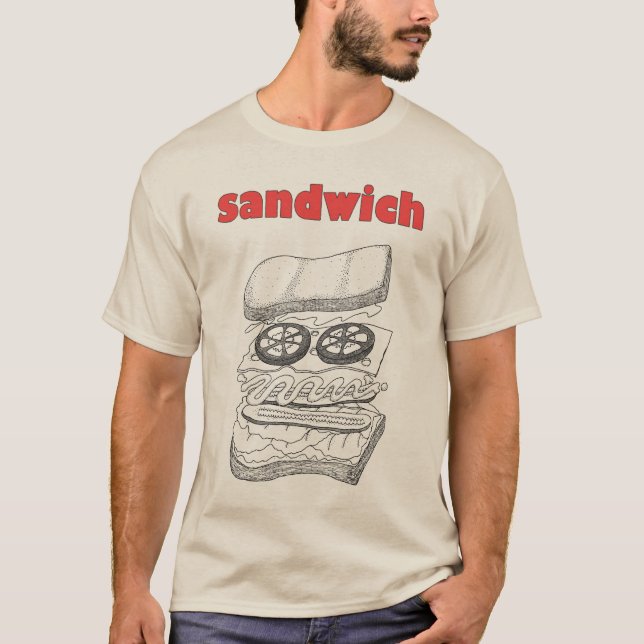 Sandwich T Shirt (Framsida)