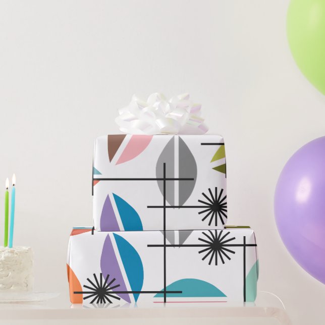 Sandwiches och Flowers Presentpapper (Festgåvor)