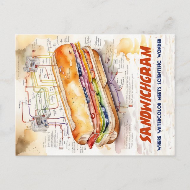 Sandwichgram Vykort (Framsida)