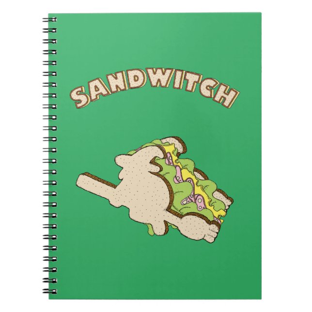 Sandwitch Anteckningsbok (Framsidan)