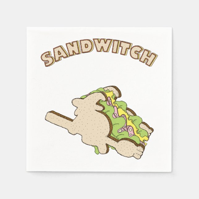 Sandwitch Pappersservett (Framsidan)