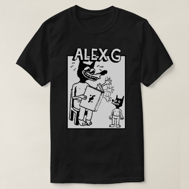 (Sandy) Alex G Storytell logotyp Essential Essenti T Shirt (Design framsida)