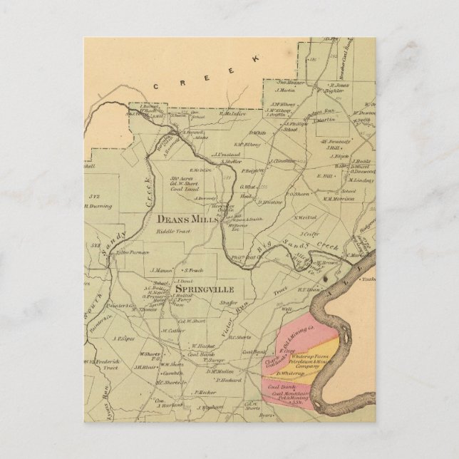 Sandy Bäck Township Vykort (Framsida)