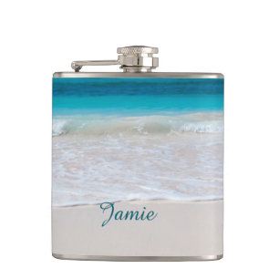 Sandy Beach Anpassningsbar Flask Fickplunta