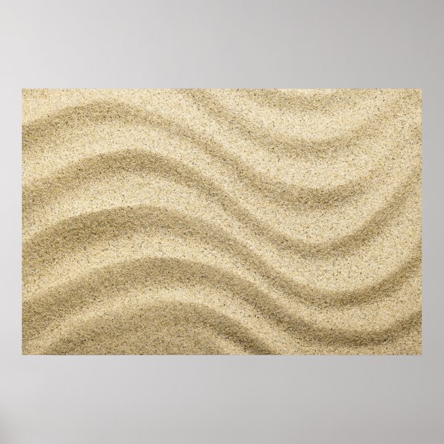 Sandy Beach Background 1 Poster (Framsidan)