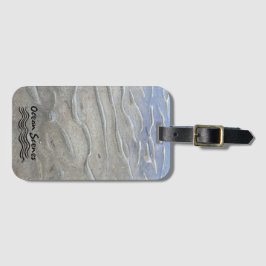 Sandy Beach Luggage Tag Bagagebricka