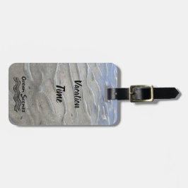 Sandy Beach Luggage Tag Bagagebricka