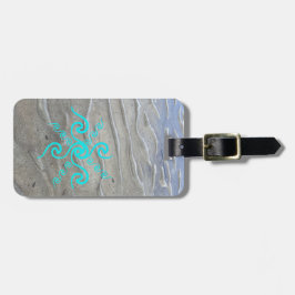 Sandy Beach Luggage Tag Bagagebricka