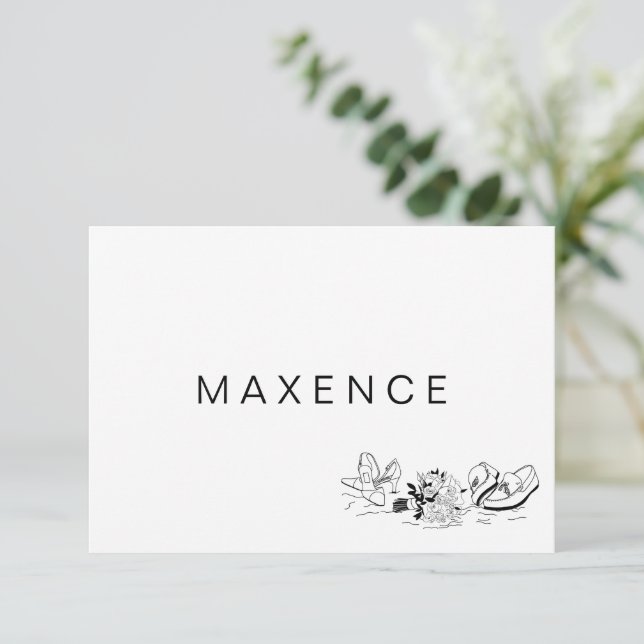 Sandy Beach Minimal Line Art Ställe Ca Kärlek (Stående Fram)