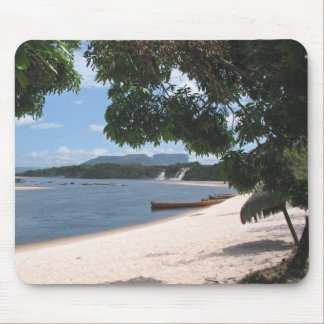 Sandy Beach Venezuela Jungle liggande Musmatta