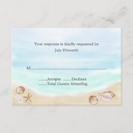 Sandy Beach Wedding OSA kort
