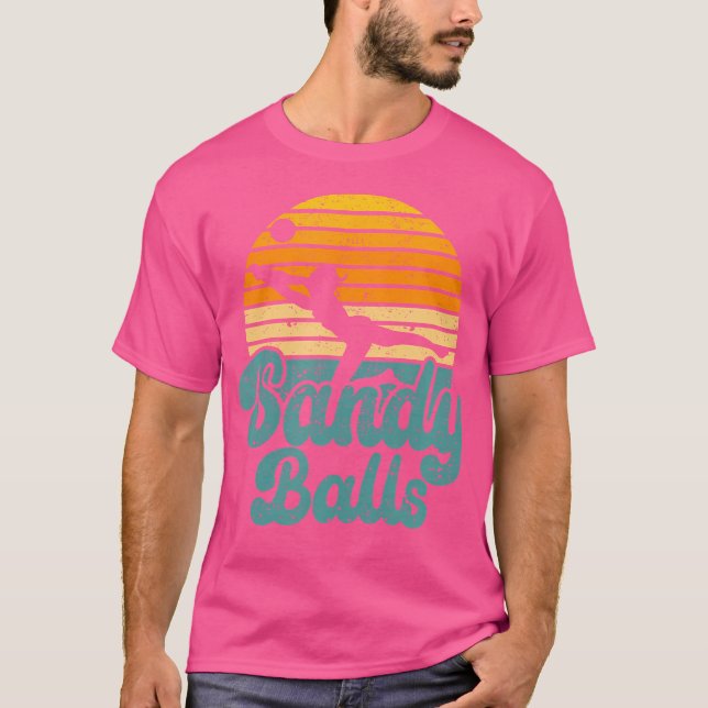 Sandy Bollar Funny Beach Volleyball Player Coach F T Shirt (Framsida)
