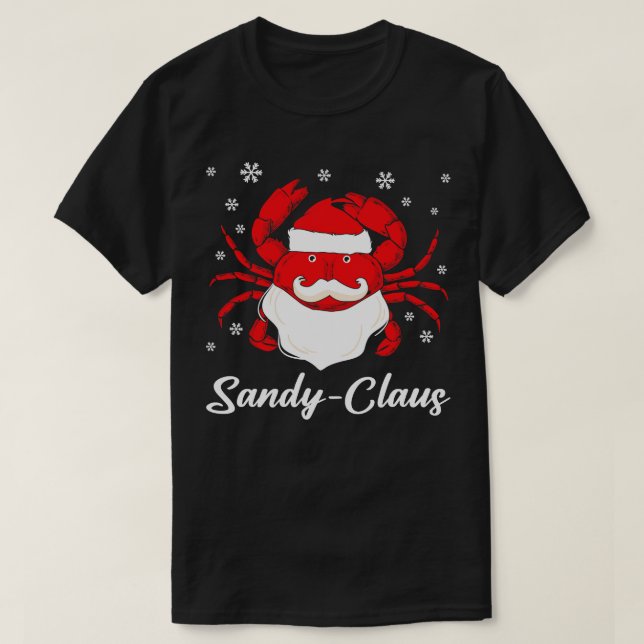 sandy claus t shirt (Design framsida)