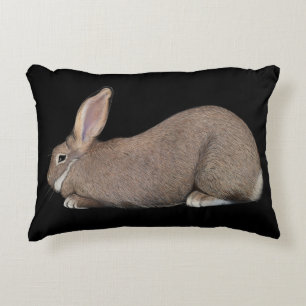 Sandy Flemish Giant Prydnadskudde