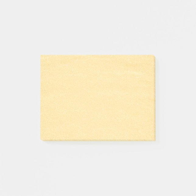 Sandy Guld Post-it Block (Framsida)