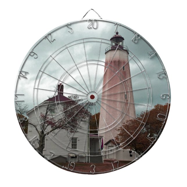Sandy Hook fyr Darttavla (Framsidan)