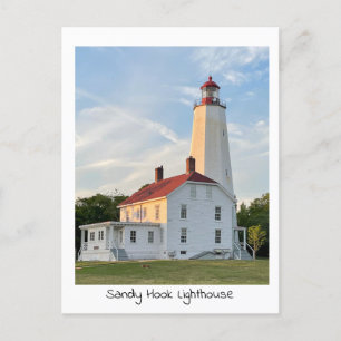 Sandy Hook fyr postkort Vykort