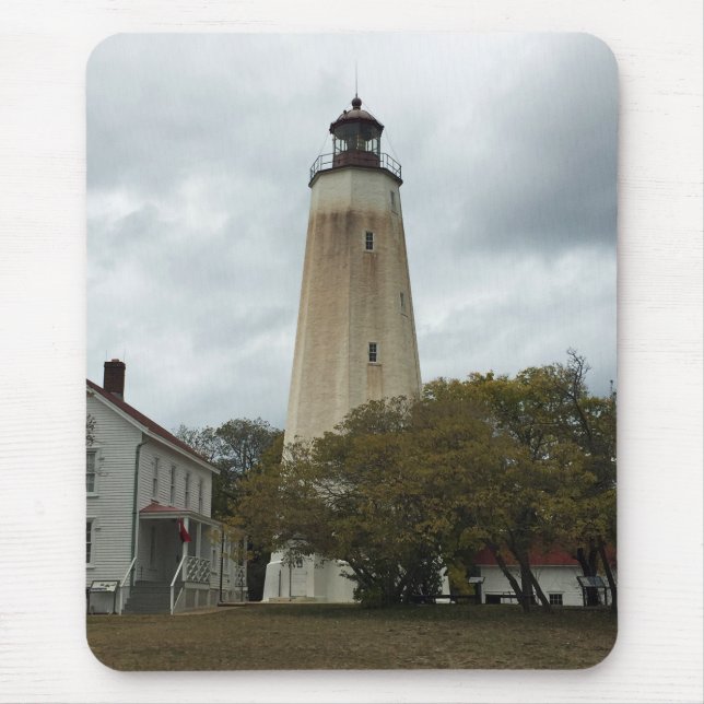 Sandy Hook Lighthouse Musmatta (Framsidan)