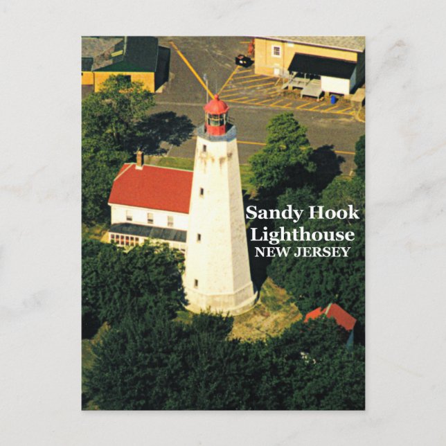 Sandy Hook Lighthouse, New Jersey vykort (Framsida)