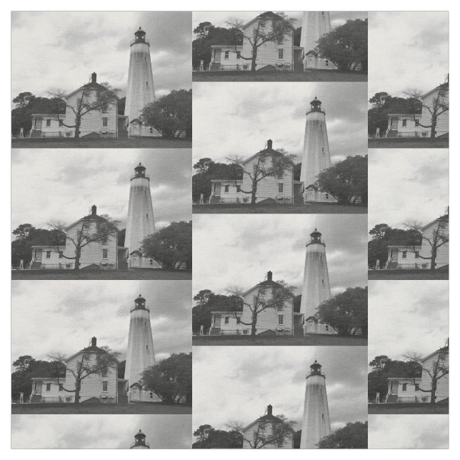 Sandy Hook Lighthouse Tyg (Provkarta)