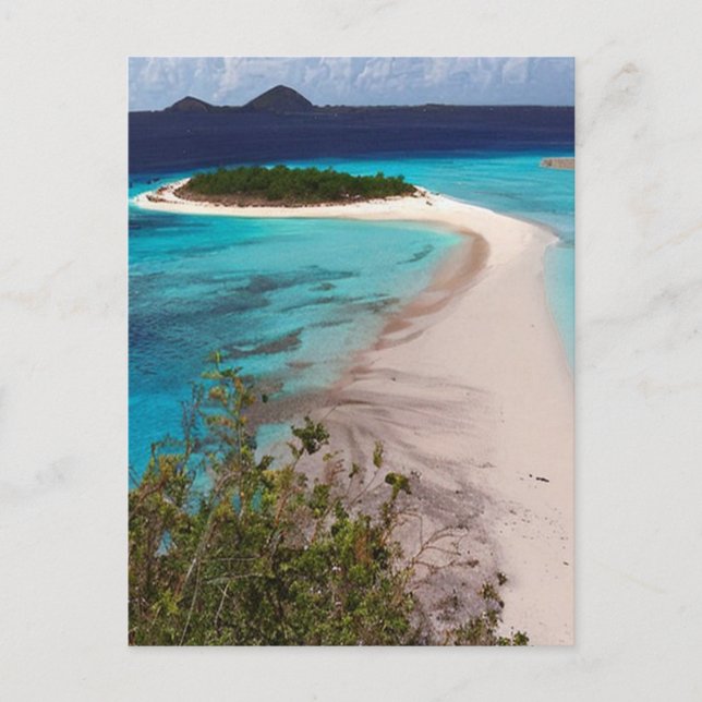 Sandy Island, Anguilla Vykort (Framsida)