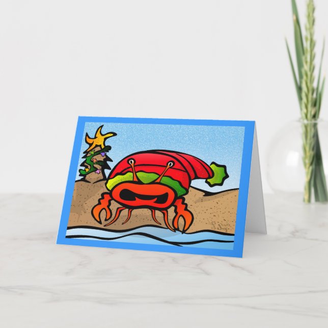 Sandy Klo Card Helgkort (Framsida)