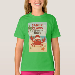 Sandy klor kommer till stan t shirt