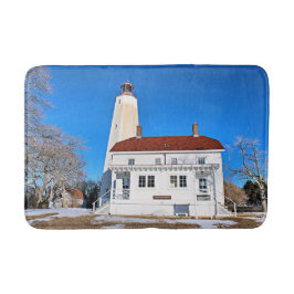 Sandy Krok fyr, New jersey Bath Mat Badrumsmatta