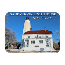 Sandy Krok fyr, New jersey Photo Magnet