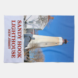 Sandy Krok fyr, New jersey Tea Towel Kökshandduk