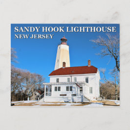 Sandy Krok fyr, New jersey vykort