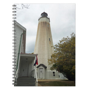 Sandy Krok Lighthouse Anteckningsbok