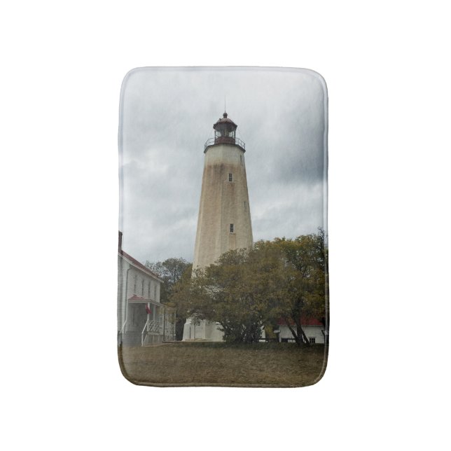 Sandy Krok Lighthouse Badrumsmatta (Framsidan (Vertikal))