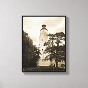 Sandy Krok Lighthouse Canvastryck