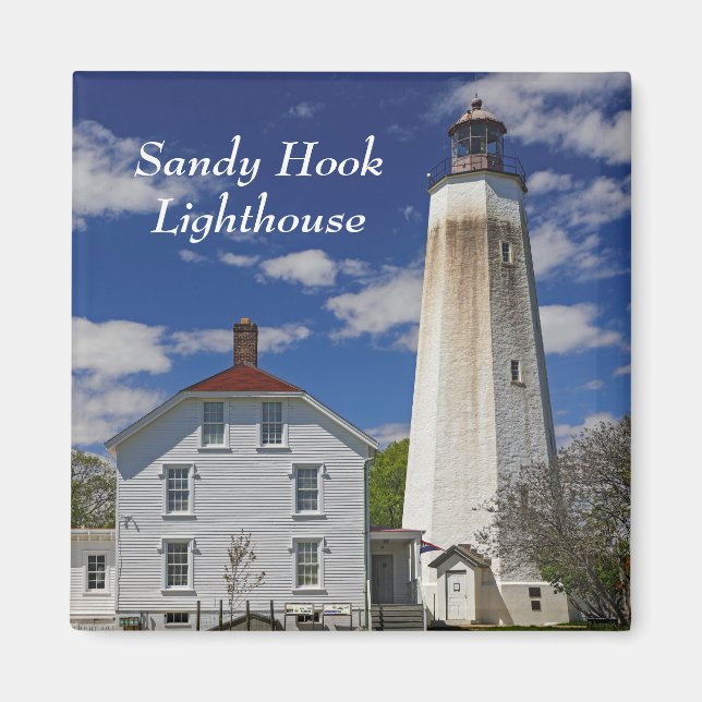 Sandy Krok Lighthouse Magnet (Framsidan)