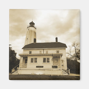 Sandy Krok Lighthouse Magnet