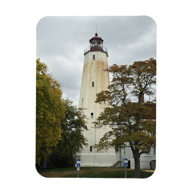 Sandy Krok Lighthouse Magnet (Vertikal)