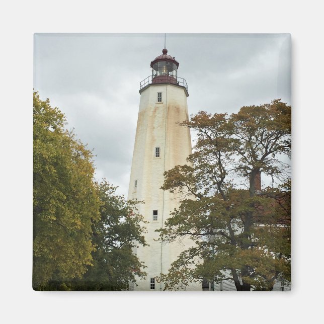 Sandy Krok Lighthouse Magnet (Framsidan)