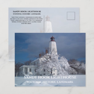 Sandy Krok Lighthouse National Historic Landmark Vykort