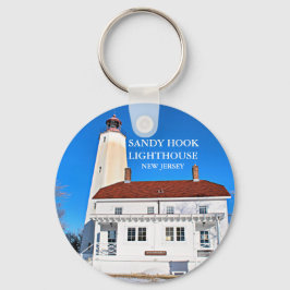 Sandy Krok Lighthouse New jersey Keychain Nyckelring