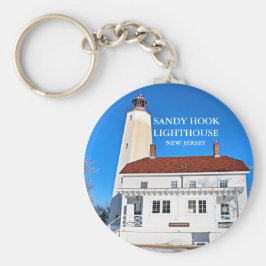 Sandy Krok Lighthouse New jersey Keychain Nyckelring