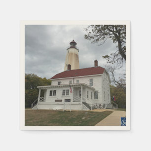 Sandy Krok Lighthouse Pappersservett