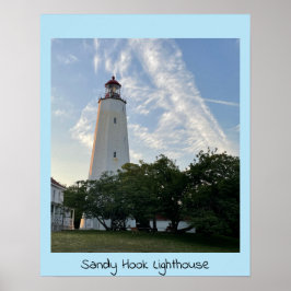 Sandy Krok Lighthouse Poster