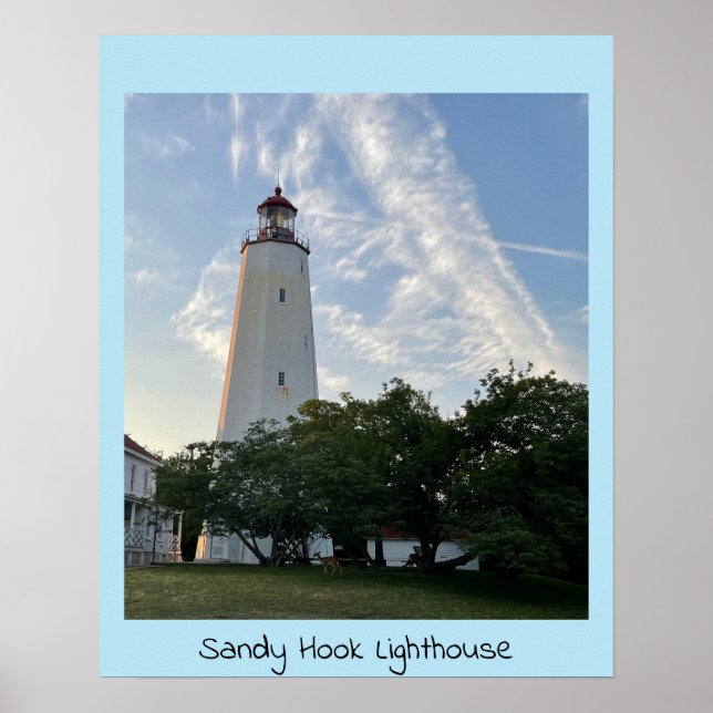 Sandy Krok Lighthouse Poster (Framsidan)
