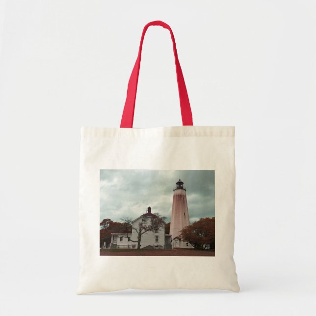 Sandy Krok Lighthouse Tygkasse (Framsidan)